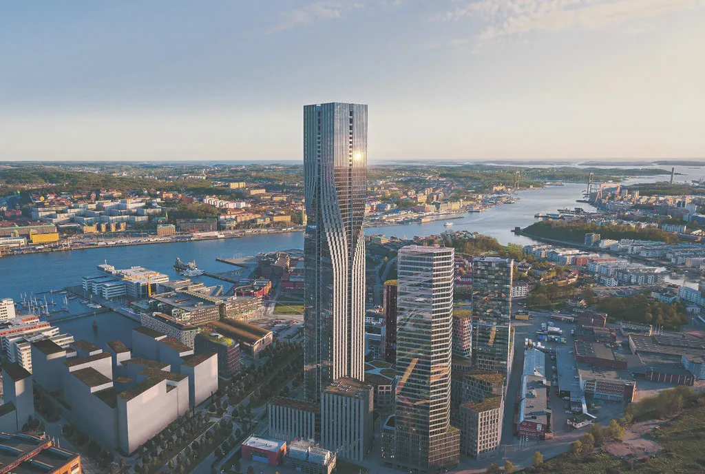 Ett hotell mitt i Göteborgs nya framtid