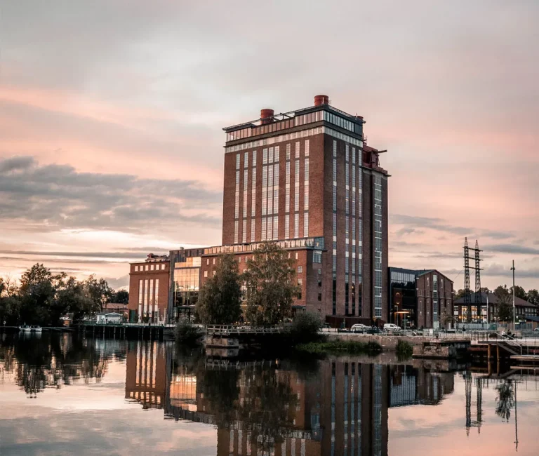 The Steam Hotel i det gamla ångkraftverket i Västerås