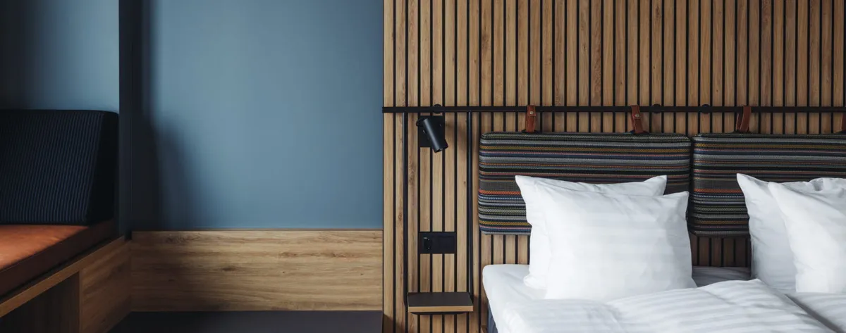 Rum med smart design och skön komfort