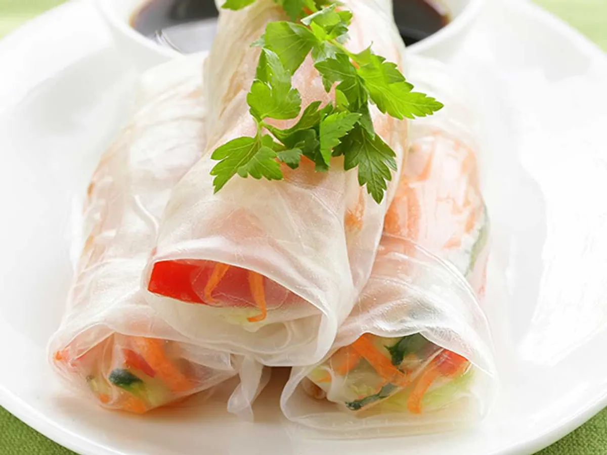 Hur gör man vietnamesiska vårrullar?