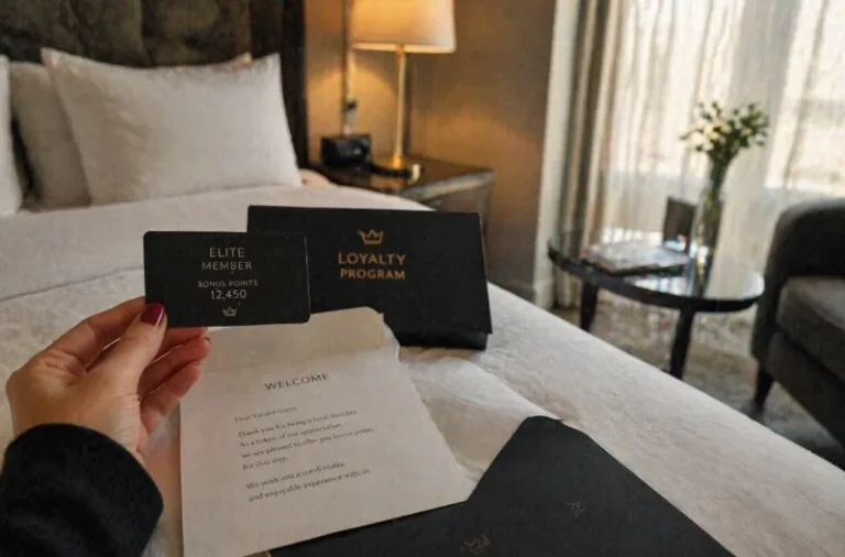 Bonuspoäng och lojalitetsprogram på hotell