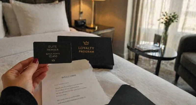 Bonuspoäng och lojalitetsprogram på hotell