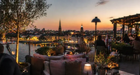 Takbar på hotell i Stockholm